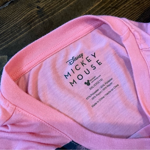 Disney Pink Mickey Mouse Tee - Picture 3 of 7